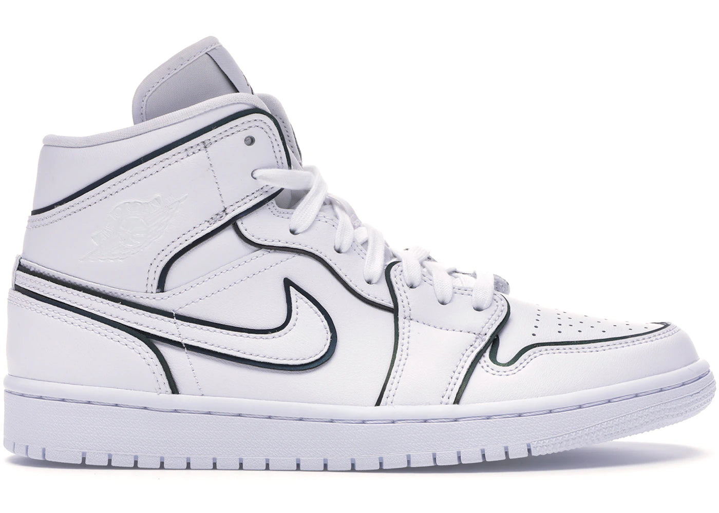 Air Jordan Air Jordan 1 Mid Iridescent Reflective White - CK6587-100